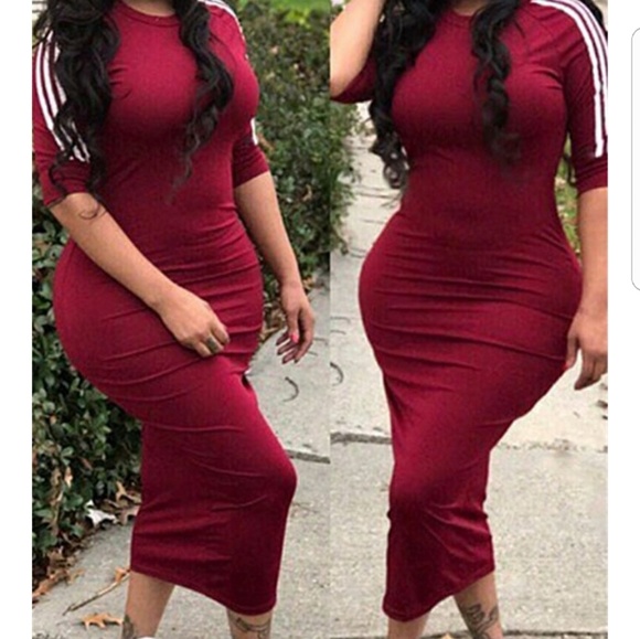 Bodycon maxi Dress - Picture 2 of 2